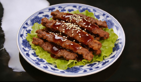 Crispy Beef with Sauce